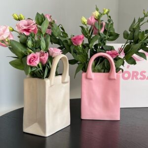 Vases en forme de sac de shopping "Lola"
